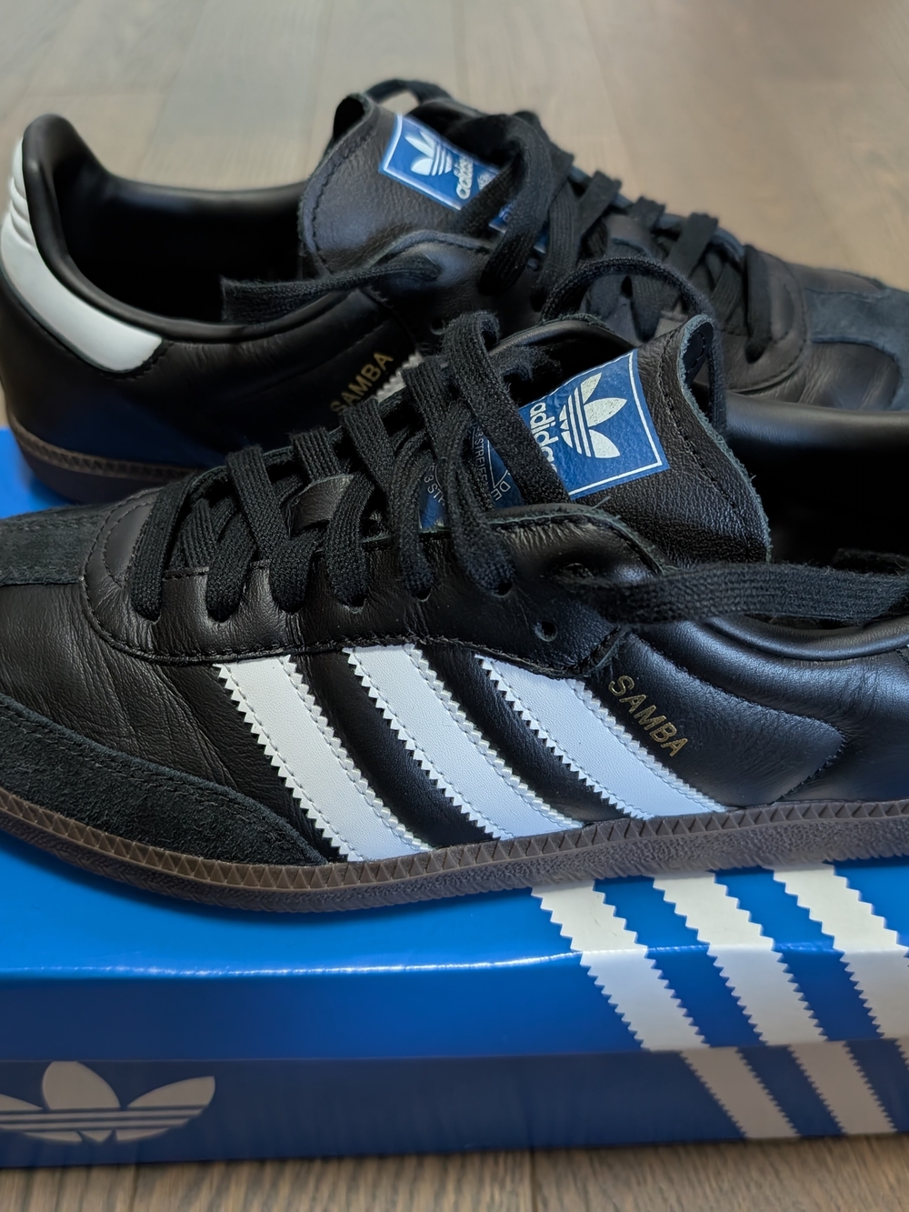 Adidas Samba OG - Black/White - Men's adidas Size 9.5